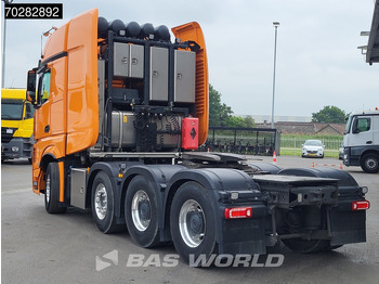 Sattelzugmaschine Mercedes-Benz Actros 4163 8X4 180T GigaSpace Retarder Hydrauliek BigAxle Alcoa´s: das Bild 2