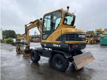 Mobilbagger Hyundai ROBEX 55W-9 / R55W-9: das Bild 5