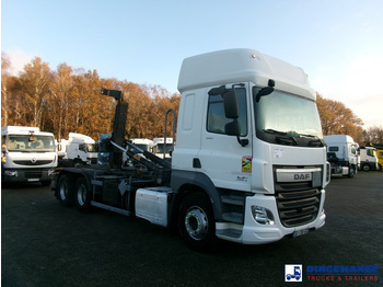 Abrollkipper DAF CF 460 6x2 Euro 6 Hyva container hook 20 t: das Bild 2