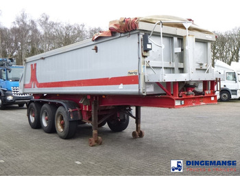 Kipper Transporter Meierling Tipper trailer alu 21 m3 + tarpaulin: das Bild 2