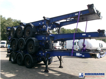 Containerwagen/ Wechselfahrgestell LKW Montracon Stack - 3 x container chassis 20-30-40-45 ft: das Bild 2