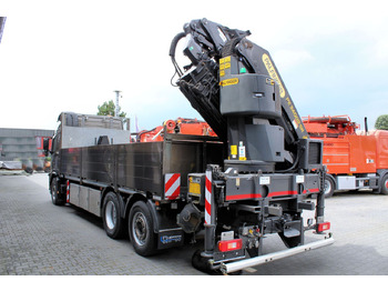 Pritsche LKW, Autokran Volvo FM 420 6x2 Container-Pritsche+Kran PK 34.002+JIB: das Bild 4