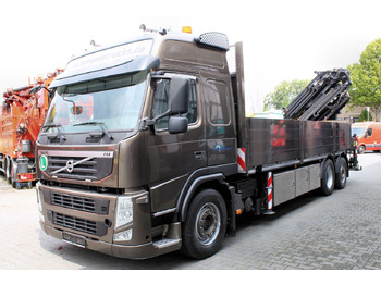 Pritsche LKW, Autokran Volvo FM 420 6x2 Container-Pritsche+Kran PK 34.002+JIB: das Bild 3