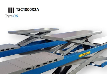 Werkstattgerät TSC4000X2A Alignment scissor lift - In floor - Free wheel lifting system - 4.8m lightened runways - 4T - inground installation: das Bild 4