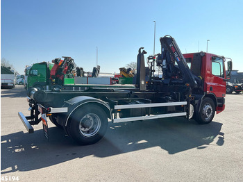 Abrollkipper, Autokran DAF FA 75.290 ATI Hiab 11 Tonmeter laadkraan Just 84.508 km!: das Bild 5