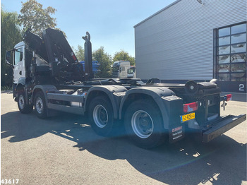 Abrollkipper MAN TGS 32.470 8x4 Euro 6 Hiab 22 Tonmeter laadkraan Just 68.765 Km!: das Bild 2