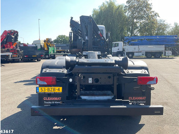 Abrollkipper MAN TGS 32.470 8x4 Euro 6 Hiab 22 Tonmeter laadkraan Just 68.765 Km!: das Bild 3