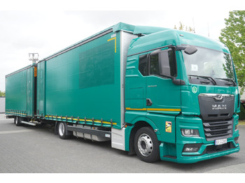 Plane LKW MAN TGX 18.470 / Trailer 19 EPAL / Curtainsider 19 EPAL / 2022 / Retarder / 15 units: das Bild 3 Plane LKW MAN TGX 18.470 / Trailer 19 EPAL / Curtainsider 19 EPAL / 2022 / Retarder / 15 units: das Bild 3