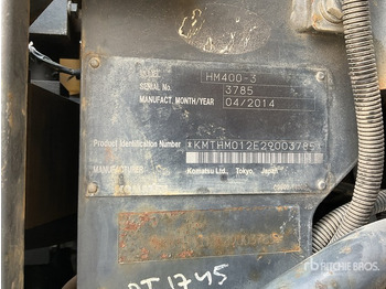 KOMATSU HM400 Knickgelenkter Dumper