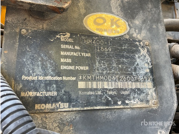 KOMATSU HM400 Knickgelenkter Dumper