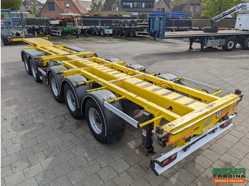 Container/ Wechselfahrgestell Auflieger D-Tec CT-35-02 + CT-60-05D - 2 COMBI chassis - 3 StuurAssen - 4 LiftAssen - QuickLocks: das Bild 3
