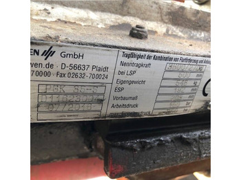 Klammergeräte Dürwen Fork clamp with separate side shift: das Bild 5
