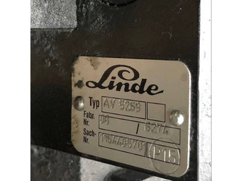 Hydraulik ventil für Flurförderzeug Hydraulic control valve for Linde: das Bild 2