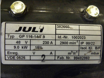 Motor und Teile für Flurförderzeug Hydraulic pump motor for Still FM 20: das Bild 2
