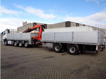 Pritsche LKW, Autokran DAF CF 460 Combi Pacton MXD220 + 8X2 + Manual + Euro 6 + Palfinger PK 18500: das Bild 3