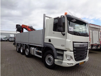 Pritsche LKW, Autokran DAF CF 460 Combi Pacton MXD220 + 8X2 + Manual + Euro 6 + Palfinger PK 18500: das Bild 2