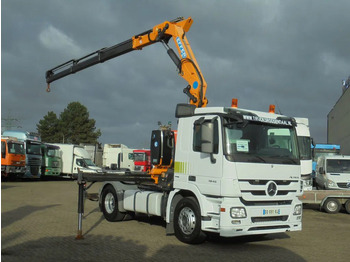 Autokran Mercedes-Benz Actros 1846 + Euro 5 + EFFER 250 Crane + REMOTE: das Bild 3