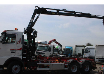Seil Abrollkipper, Autokran Volvo FM 12.440 +6X4+ HIAB 166E3 PRO + EURO 5 + MANUAL: das Bild 4