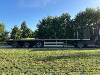 Pritschenauflieger/ Plattformauflieger Nooteboom | OVB 42-03-VB | 7 mtr extend | 3x Steering | Technical aprove: das Bild 2 Pritschenauflieger/ Plattformauflieger Nooteboom | OVB 42-03-VB | 7 mtr extend | 3x Steering | Technical aprove: das Bild 2