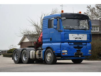 Sattelzugmaschine MAN TGA 26.480 6x4 TRUCK/TRACTOR! CRANE/KRAN/GRUE HIAB 22TM!!: das Bild 2