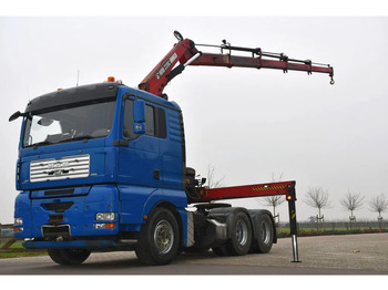 Sattelzugmaschine MAN TGA 26.480 6x4 TRUCK/TRACTOR! CRANE/KRAN/GRUE HIAB 22TM!!: das Bild 5