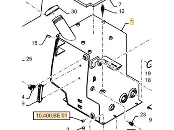 CASE Hydrauliktank