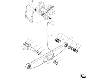 CASE Laufwerksteile