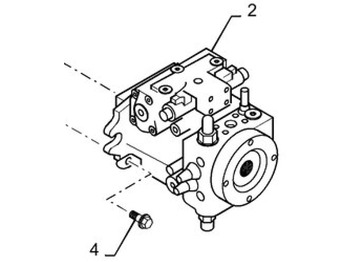 CASE Hydraulikpumpe