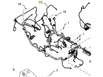 CASE Kabel/ Kabelbaum