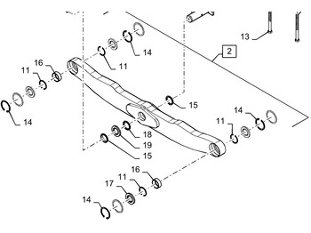 CASE Laufwerksteile