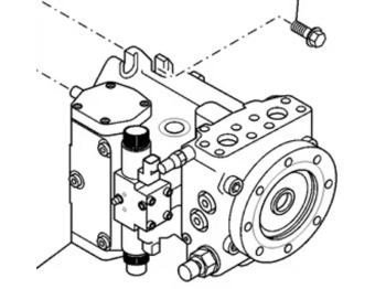 CASE Hydraulikpumpe