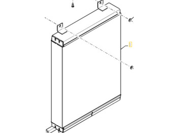 Ölkühler für Baumaschine, Zustand - NEU Case 84279839 - 87660641: das Bild 2