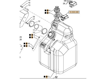 CASE Motor und Teile
