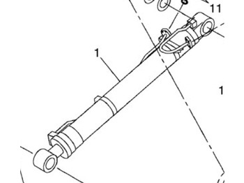 CASE Hydraulikzylinder