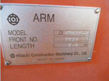 HITACHI Ausleger