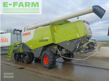 Mähdrescher CLAAS lexion 670 tt terratrac v 900: das Bild 2