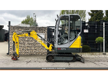 Minibagger Wacker Neuson 1404 Minibagger, Schnellwechsler MS01, Knickmatik: das Bild 3