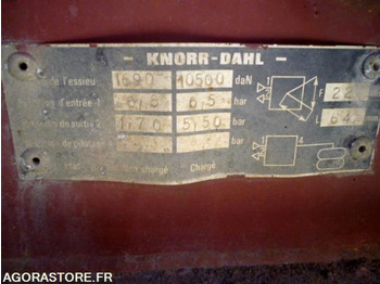 Remorque Porte Caissons KAISER ROBUSTE – Finanzierungsleasing Remorque Porte Caissons KAISER ROBUSTE: das Bild 5