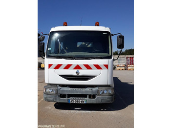 LKW CAMION BI-BENNE + GRUE - PL RENAULT MILDIUM 180 DCI Db - 2003 / 263 610 KM: das Bild 3