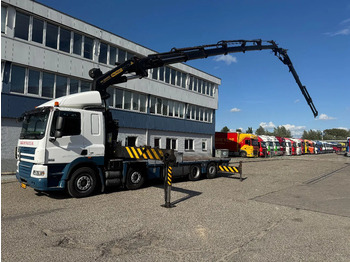 Pritsche LKW, Autokran DAF CF 85.410 8X2 EURO 5 PALFINGER PK60002 + FLY JIB + REMOTE + TWISTLOCKS: das Bild 4