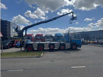Pritsche LKW, Autokran Volvo FMX 460 10X4 HIAB J2640ZT + HULTDINS GRIJPER HUB REDUCTION: das Bild 4