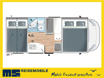 Alkoven Wohnmobil Chausson C 514 FIRST LINE /140PS / ZUBEHÖR- PAKET / 5.99M: das Bild 2