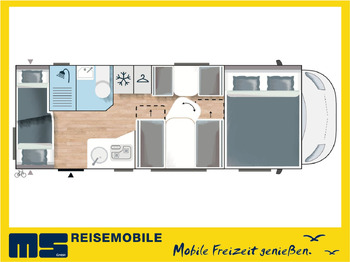 CHAUSSON C656 First Line Alkoven Wohnmobil