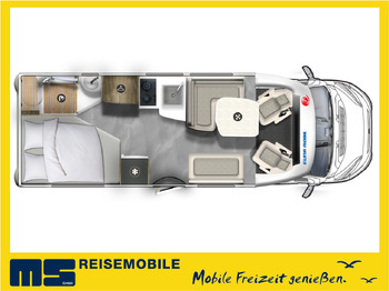 EURA MOBIL Teilintegriertes Wohnmobil