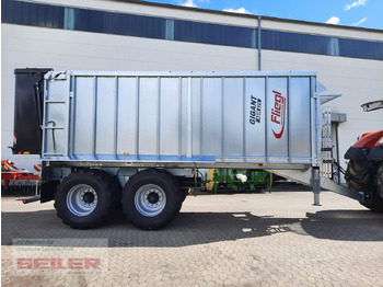 Ladewagen, Zustand - NEU Fliegl ASW 271 C FOX Lenkachse 26,5" 35m³: das Bild 3