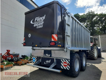 Ladewagen, Zustand - NEU Fliegl ASW 271 C FOX Lenkachse 26,5" 35m³: das Bild 5