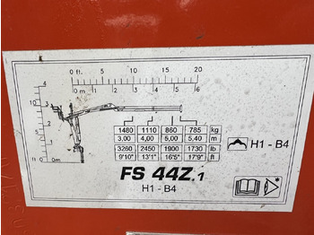 Ladekran, Zustand - NEU Ladekran FSR 44 Z.1  Z-Kran Hochsitz Holzkran so: das Bild 2