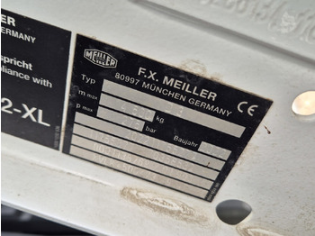 Kipper Transporter MERCEDES-BENZ Atego 823 3-Seiten Kipper Meiller AHK: das Bild 4