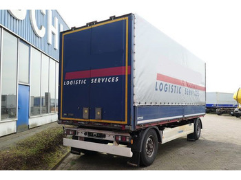Planenanhänger Krone AZ, Bordwände, BPW, 7.300mm lang, Luftfederung: das Bild 4