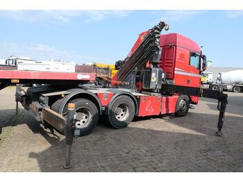 Sattelzugmaschine MAN 28.500 TGX 6x2, Kran PM 40528, Funk, Seilwinde: das Bild 3